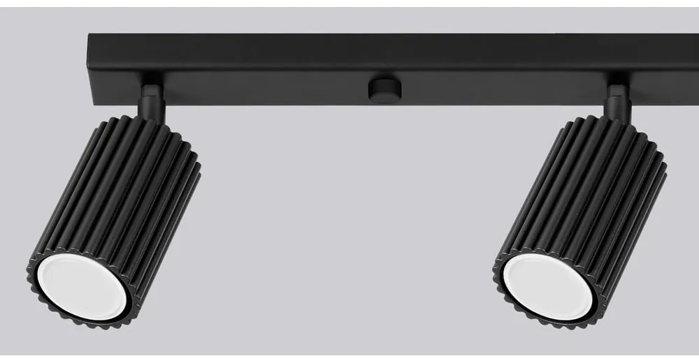 Fekete spotlámpa 6,5x81 cm Gleam – Sollux