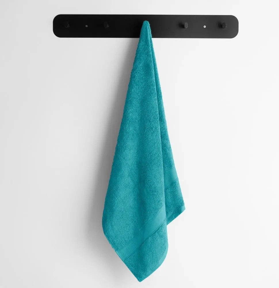 Kék-türkiz frottír bambuszkeverék fürdőlepedő 70x140 cm Bamby – DecoKing