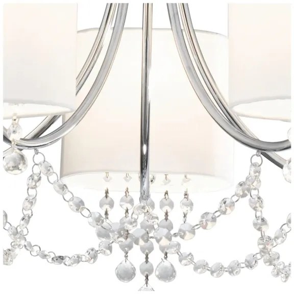 Searchlight 1055-5CC - Csillár láncon NINA 5XE14/60W/230V