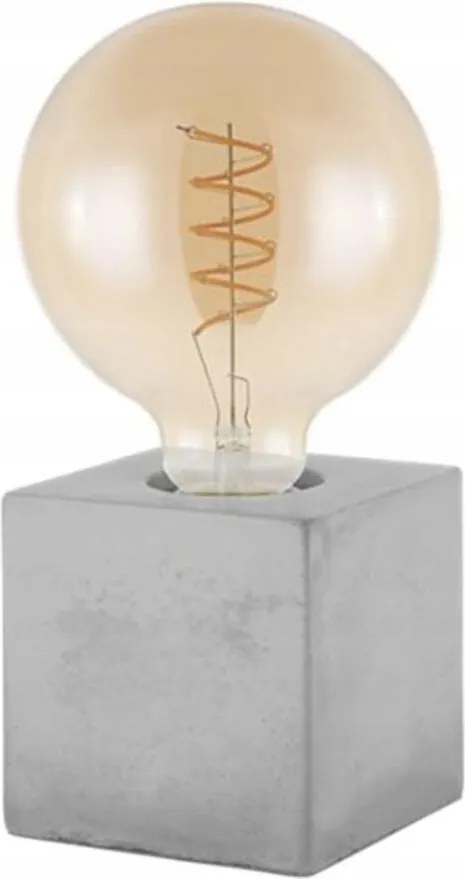 Asztali lámpa StarQ beton szürke 4 W