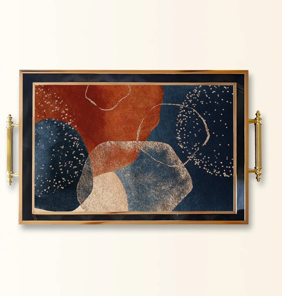 Üveg tálca, 38×24 cm – TPA9871