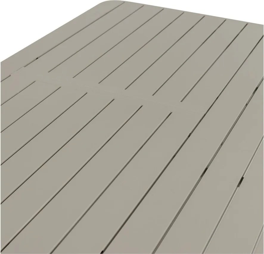 Fém kerti étkezőasztal 150x150 cm Ovara – WOOOD