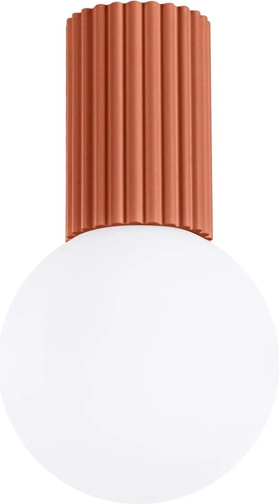 Fürdőszoba lámpa Mennyezeti lámpa G9 Kerek Piros IP44 Halo Sollux