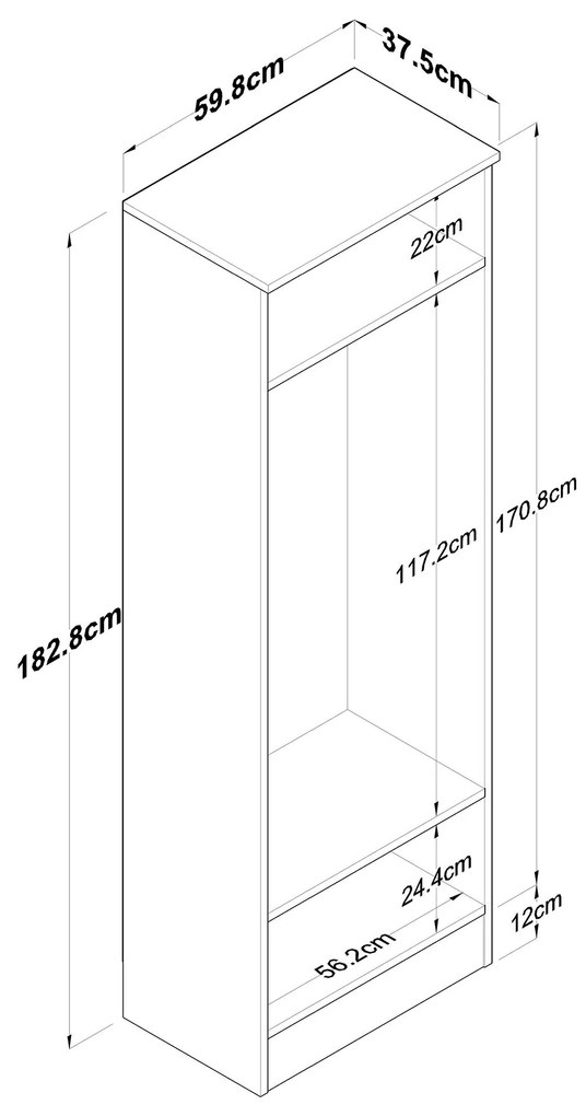 Előszobafal P6 - M14 - 2576
