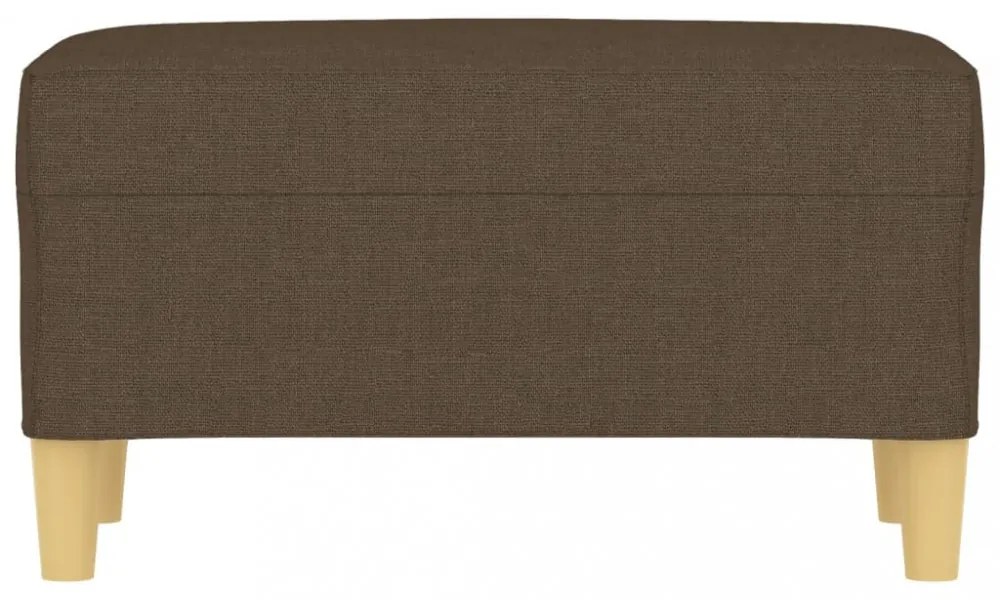 barna szövet pad 70 x 35 x 41 cm