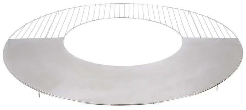 BBQ grill rács és tárcsa egyben, 82 cm átmérőjű
