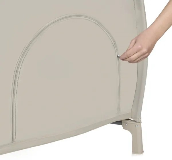 Lionelo - SVEN PLUS utazóágy, bézs színű