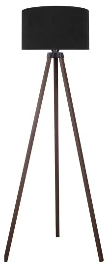 Brilagi - Állólámpa VELVET 1xE27/60W/230V barna/fekete