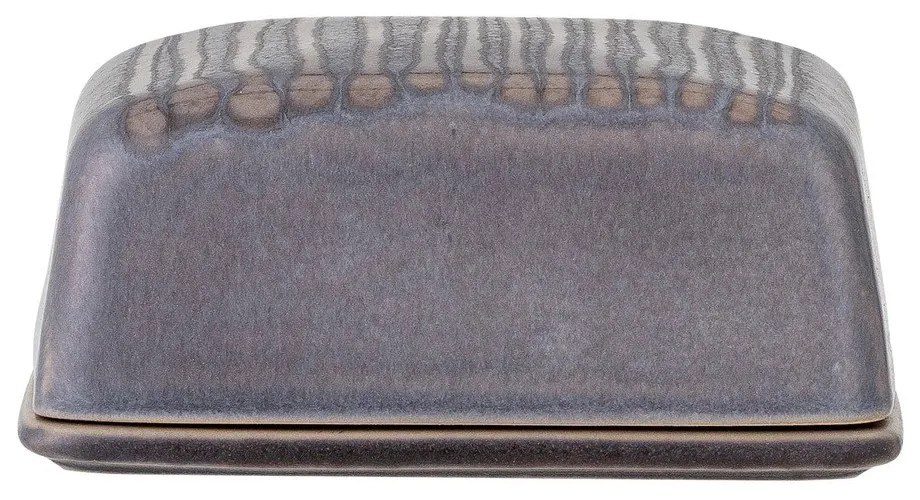 Raben szürke agyagkerámia vajtartó, ø 13 cm - Bloomingville