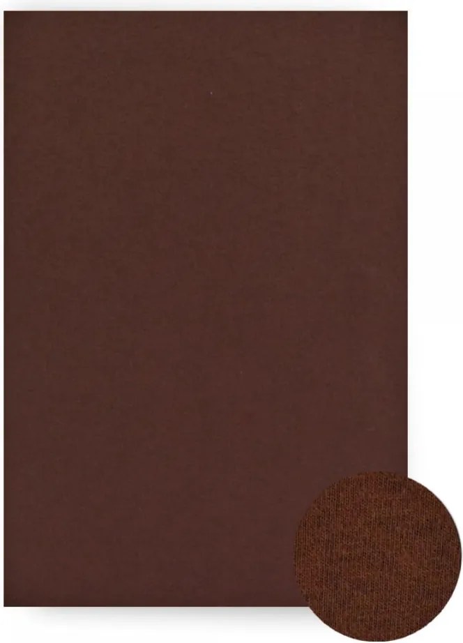 Jersey gumis lepedő 180x200 Lengyel barna Termék Lengyel Koney