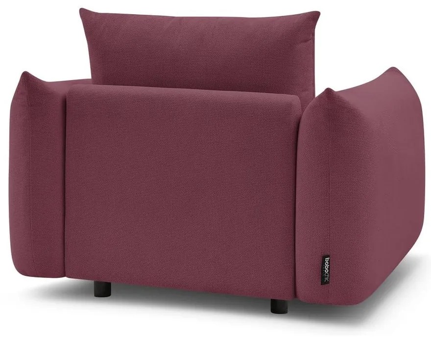 Borvörös fotel Ernest – Bobochic Paris