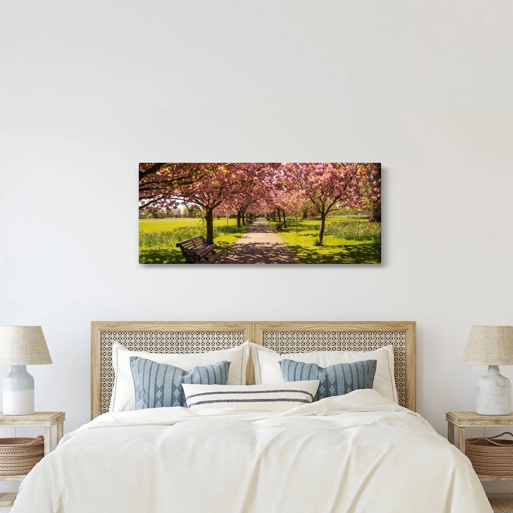 Kép - cseresznye ültetvény (120x50 cm)