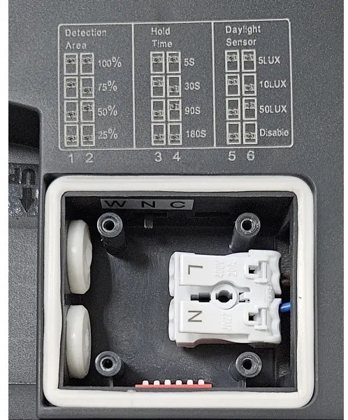 LED Fürdőszobai mennyezeti lámpa érzékelővel ELLÉ LED/24W/230V átm. 26 cm IP54 antracit