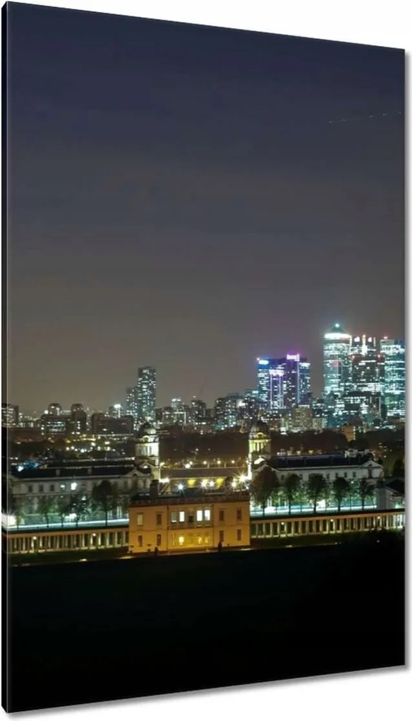 Vászonkép 80x120 London az esti órákban