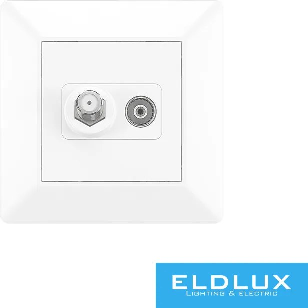 ELDGROUND SAT + TV aljzat (13db) Fehér