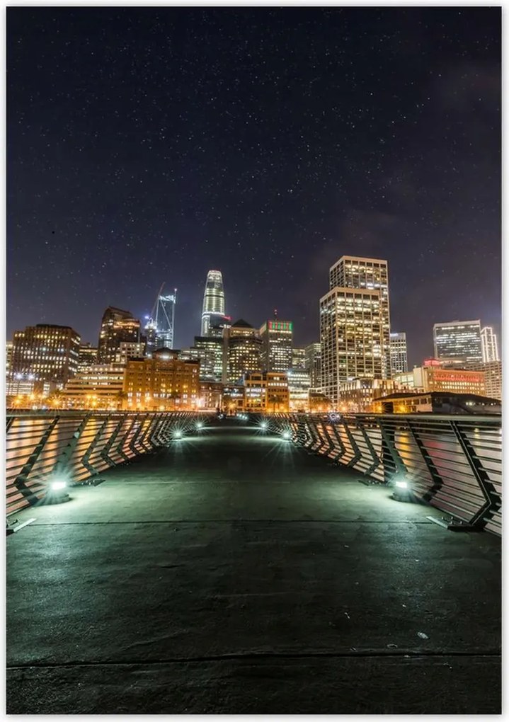 Poszterek 70x100 Városi táj Kilátás