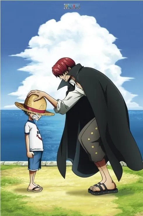 Plakát One Piece - Shanks & Luffy