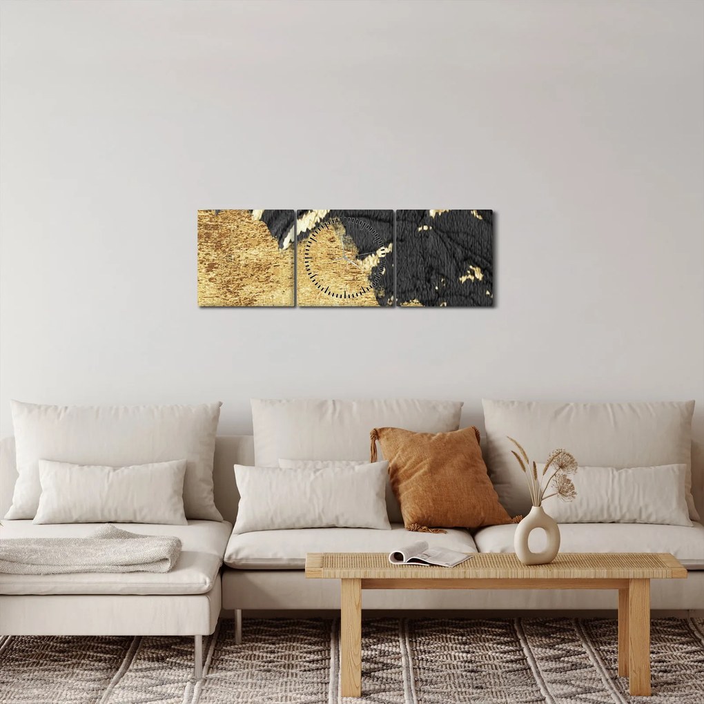 Kép - Arany szerkezet N⁰1 (órával) (90x30 cm)