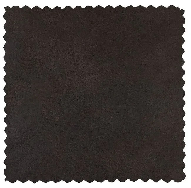 Fekete bőr étkezőszék szett 2 db-os Vogue – WOOOD