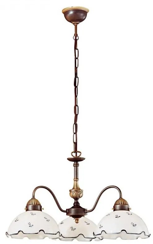 Kolarz 731.83.17 - Csillár láncon NONNA 3xE27/75W/230V kék