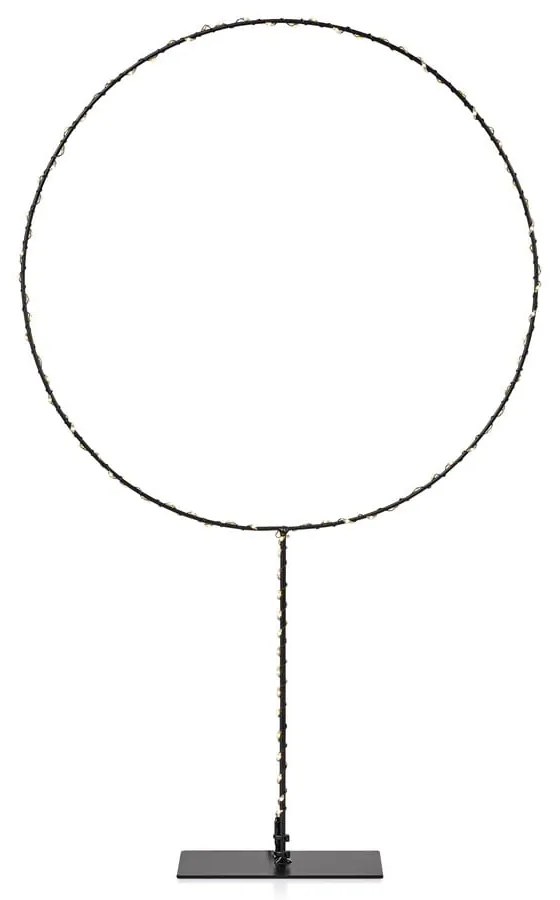 Alpha Circle fekete karácsonyi fénydekoráció - Markslöjd