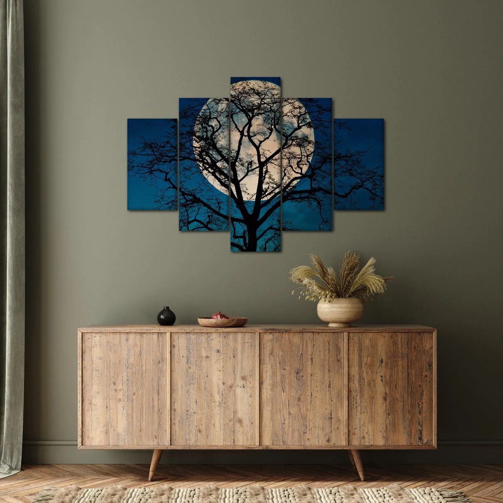 Fa képe teliholdkor (150x105 cm)