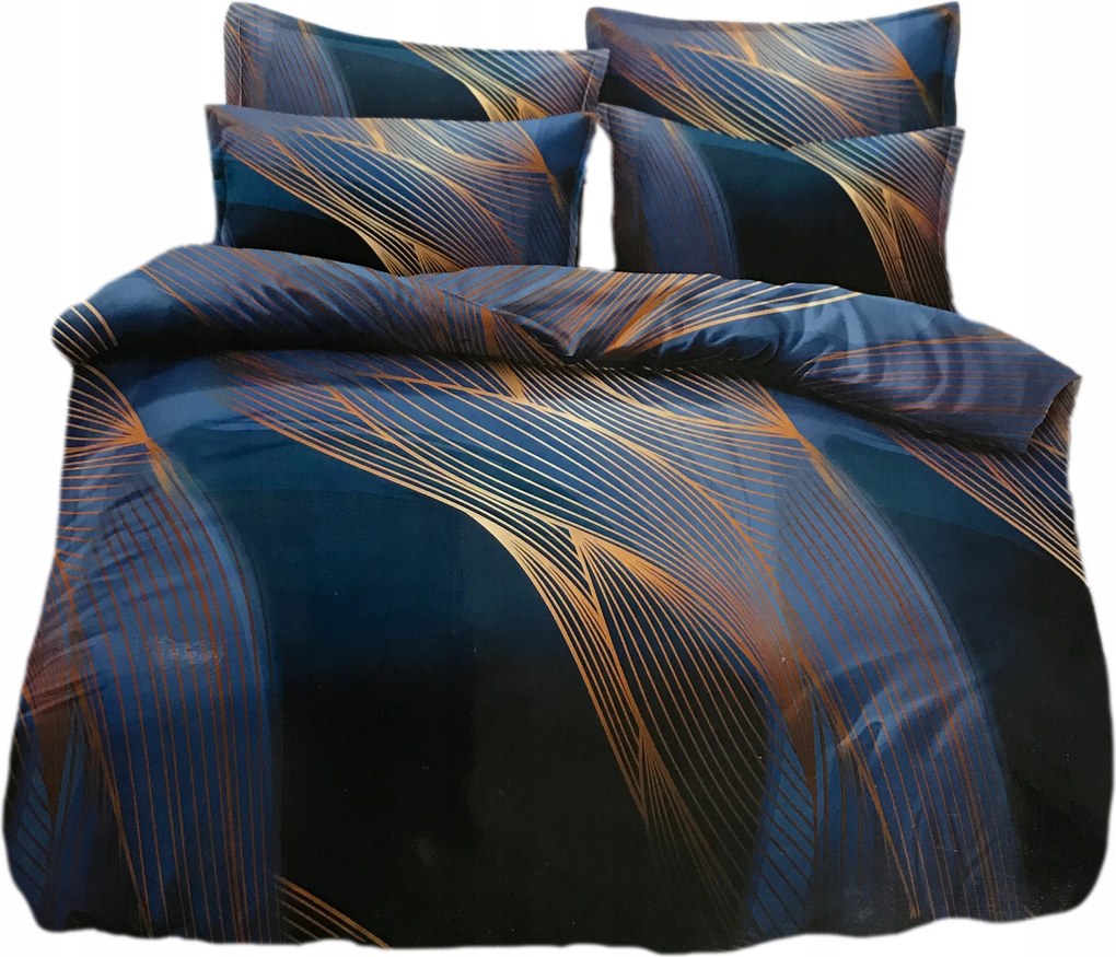 Ágyneműhuzat Garnitúra 160x200 Szatén 3 részes 2 Párnahuzat 70X80