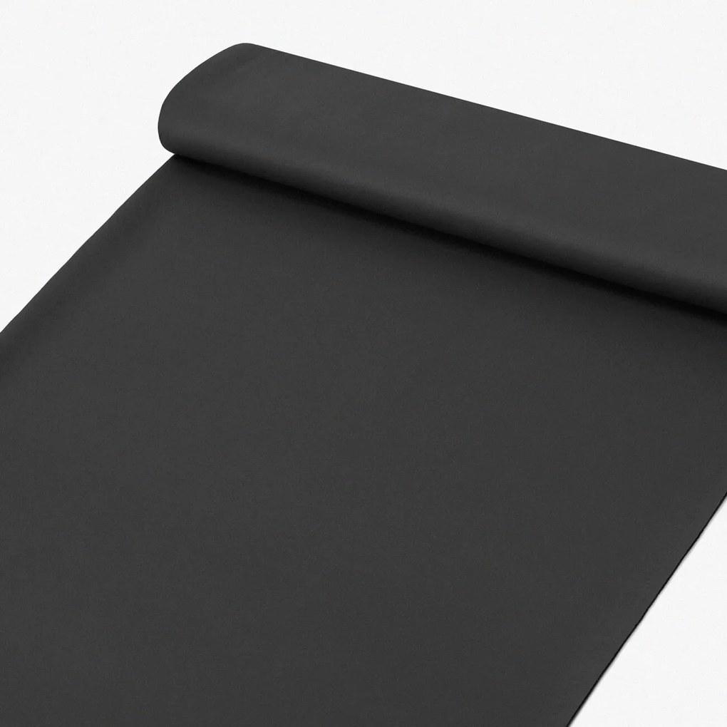 Goldea sötétítő függöny szövet blackout szatén fényű - sötétszürke 320 cm