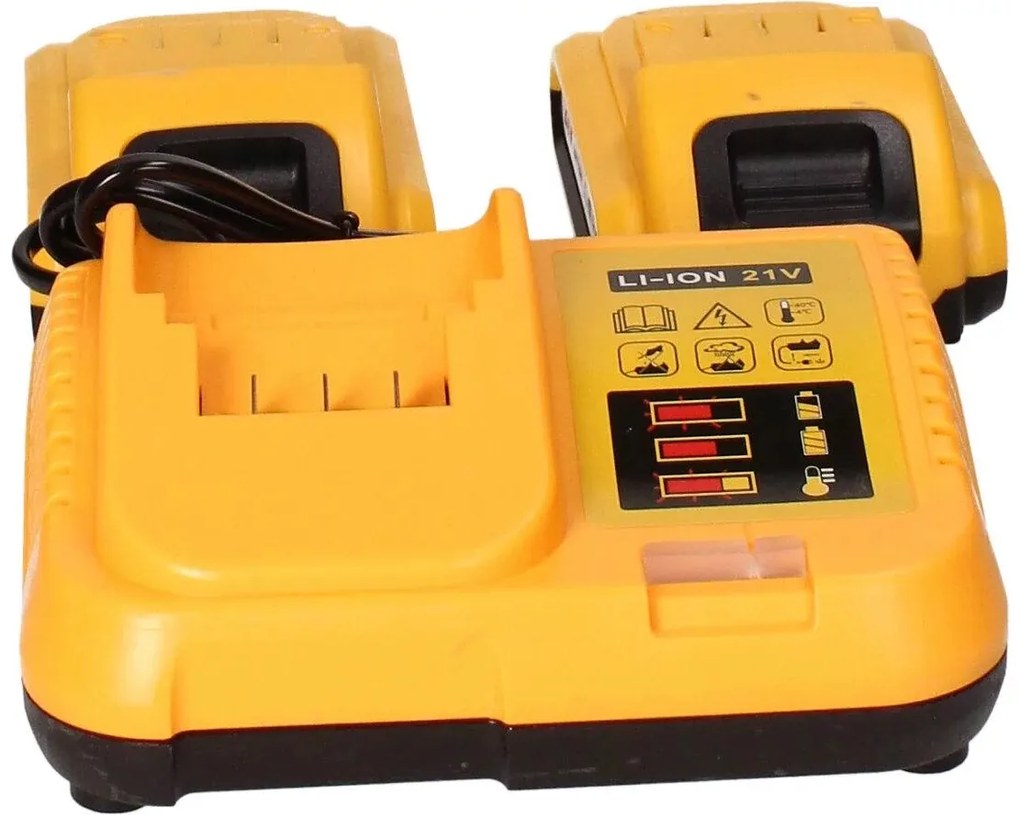 Akkus fúró-csavarbehajtó NAKIDA HBN-5708-1 + 2x akkumulátor + tartozékok