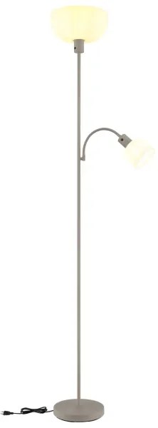 Globo 59947S - HINTON állólámpa 1xE27/40W/230V + 1xE14/25W