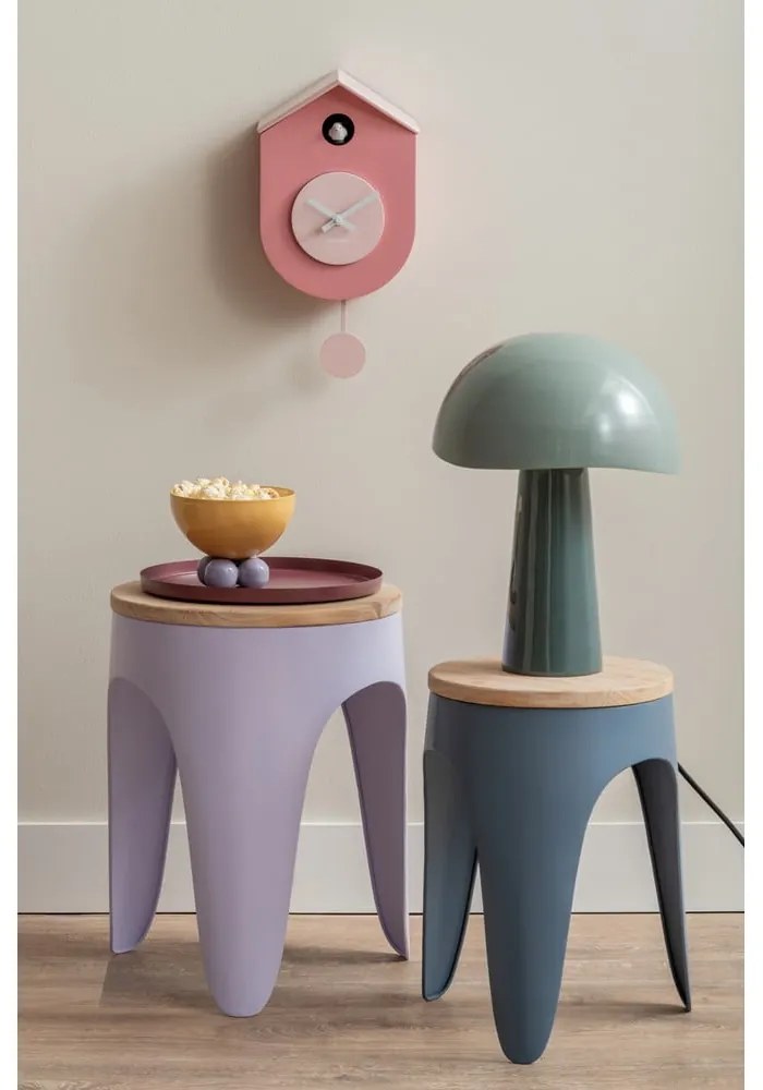 Kék-lila fém ülőke szett 2 db-os Double Funky – Leitmotiv