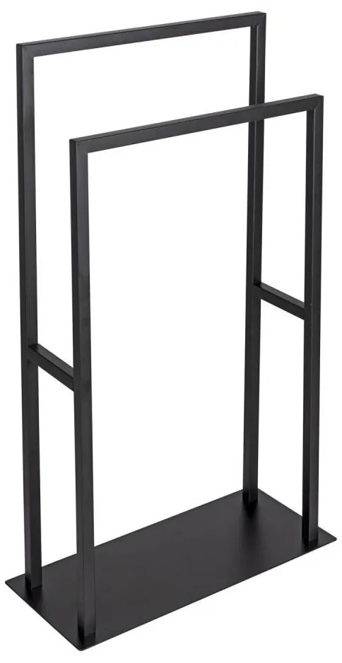 WENKO 26056100 - Törölközőállvány RIVALTA 46x80 cm rozsdamentes acél/fekete