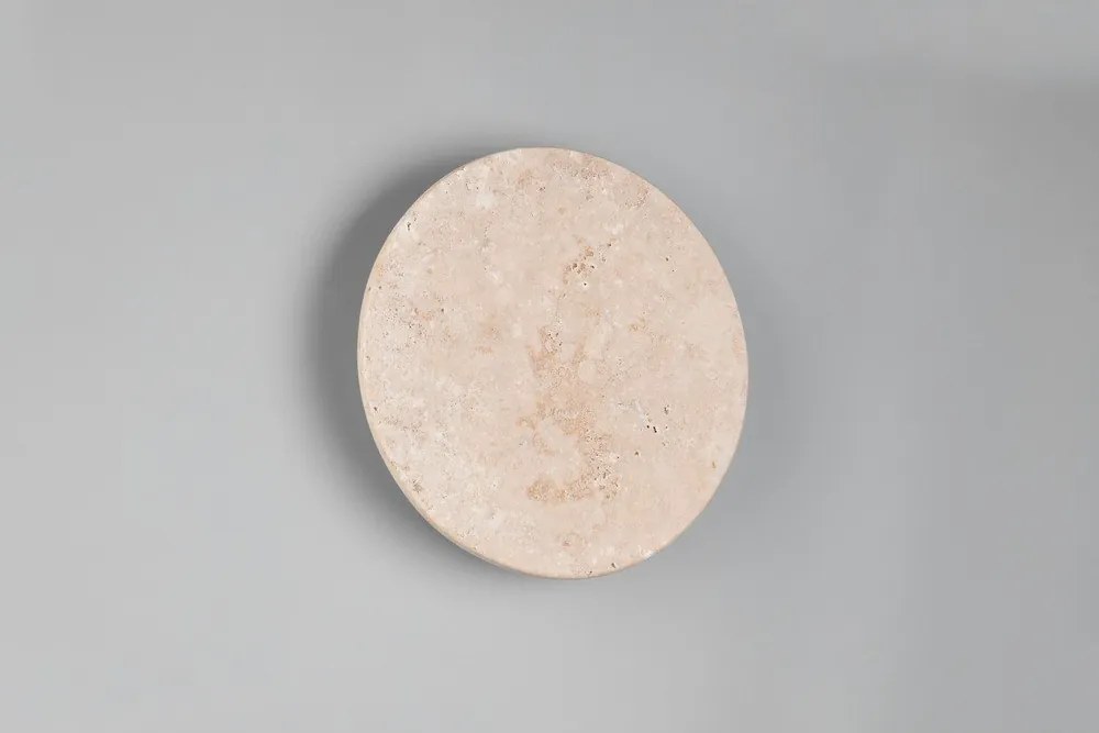 Matt fehér kő LED dimmelhető fali lámpa Bobbin – Trio Select