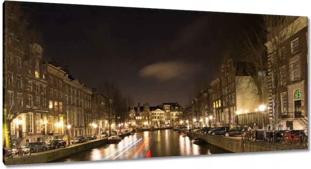 Vászonképek 115x55 Színes fények