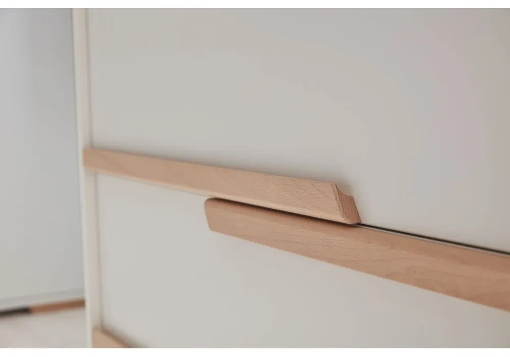 Snap fehér fiókos gyerek komód - Pinio