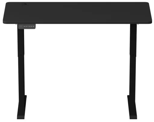 Állítható magasságú asztal LEVANO 140x60 cm fekete