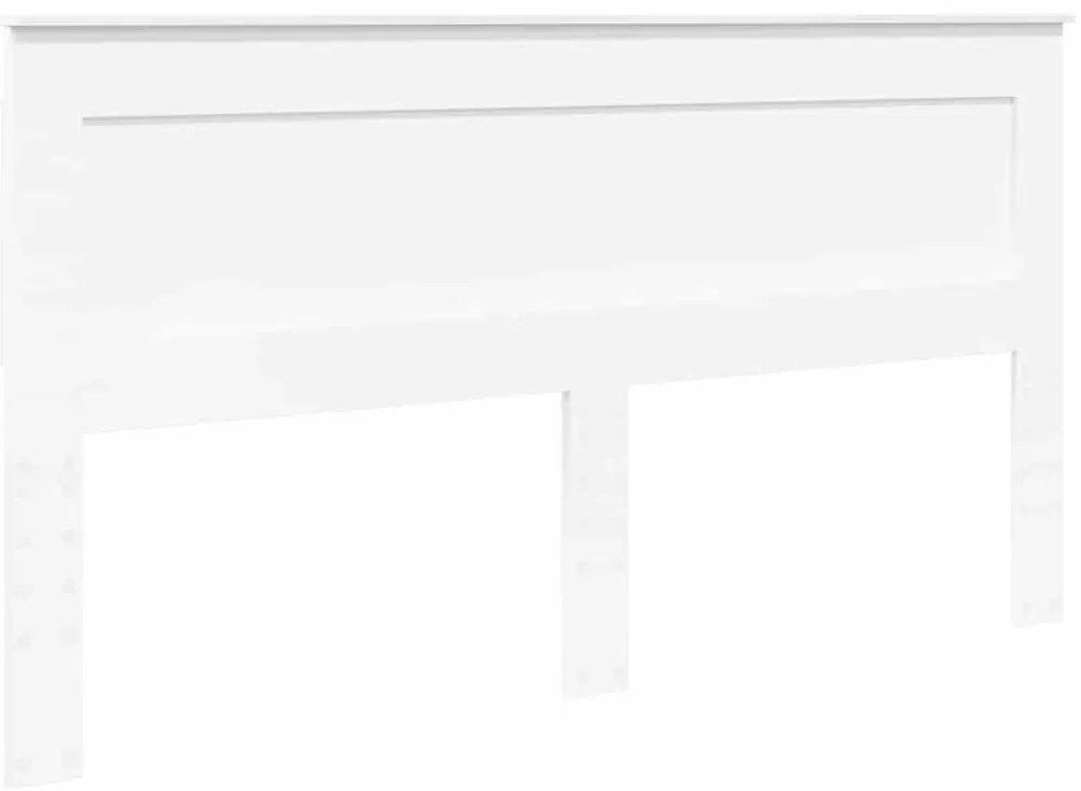 Fejtámla fejtámlával Fehér 200 cm Faanyag