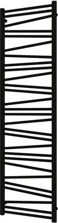 Radiátor kombinált SAT Lilon 169,5x50 cm fekete matt SATRALI1695500BL