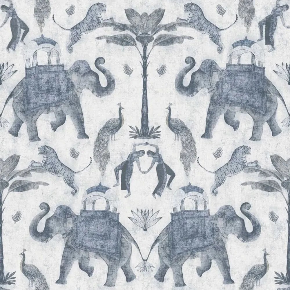 Flizelin Tapéta Állatos-növényes Motívumokkal