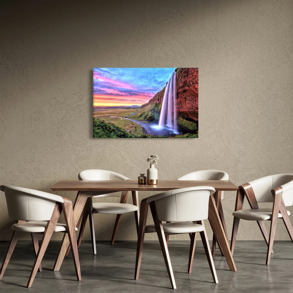Kép - Seljalandsfoss vízesés (90x60 cm)