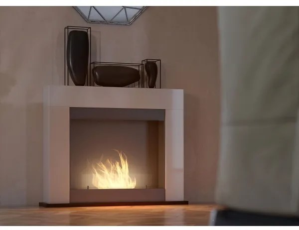 InFire - BIO Kandalló 87,5x110 cm 3kW fehér