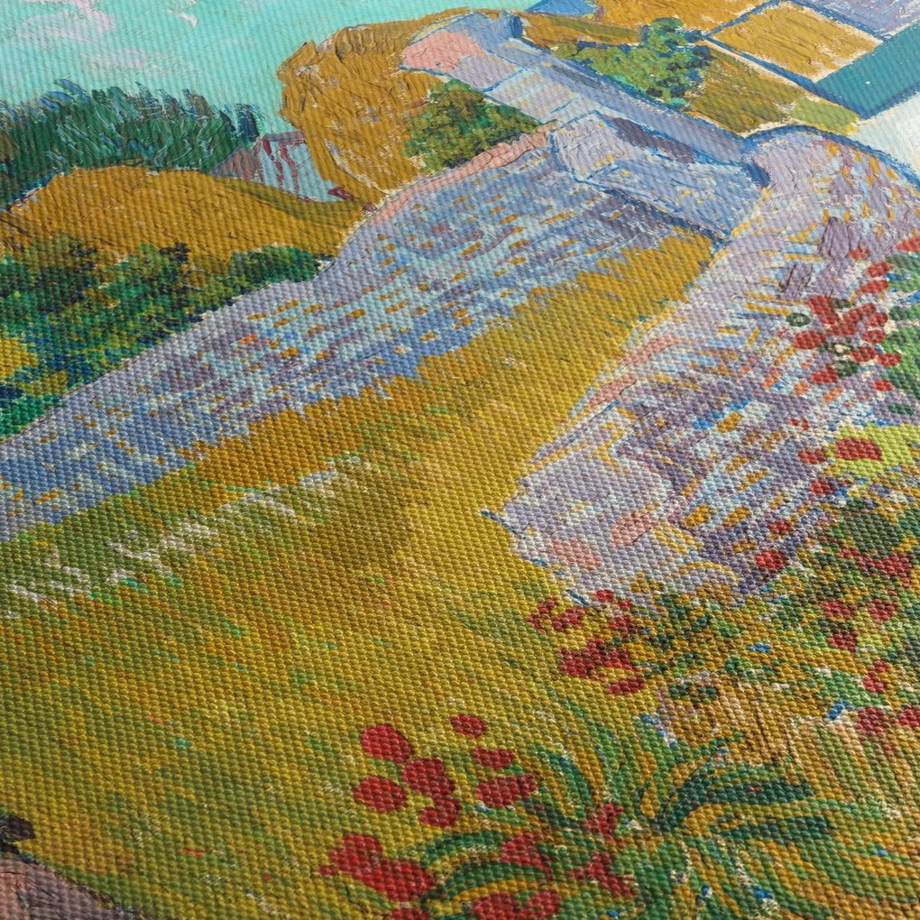 Kép - Vincent van Gogh, Farmhouse in Provence, reprodukciók (120x50 cm)