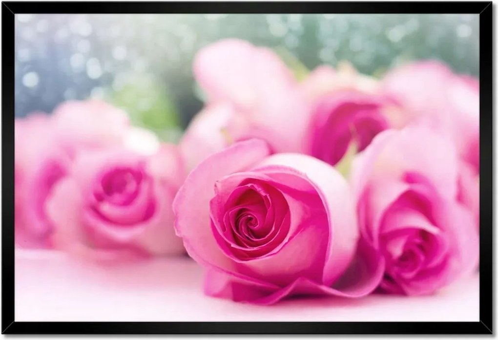 Poszterek keretben 60x40 Nőnap Ajándék Love