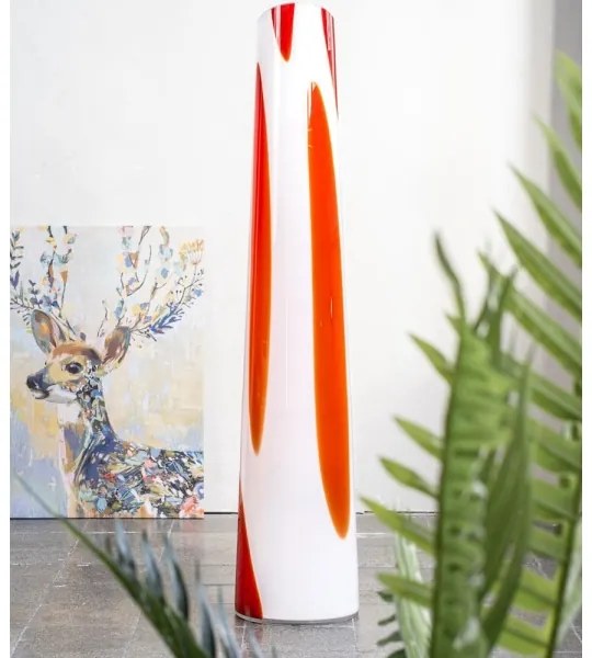 Argon 7042 - Állólámpa POLONIA 2xE27/15W/230V fehér/piros