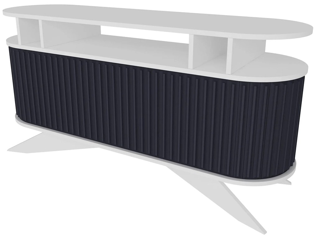 Konzolasztal Stor - White, Anthracite