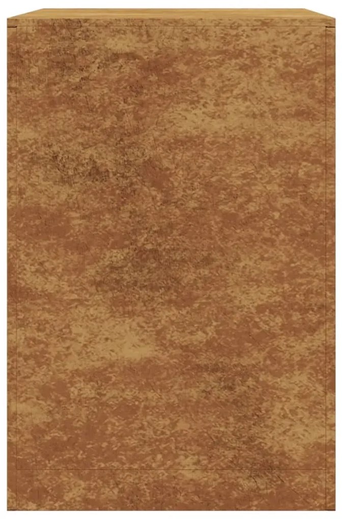 vidaXL tűzifa állvány 60x40x60 cm időjárásálló acélból