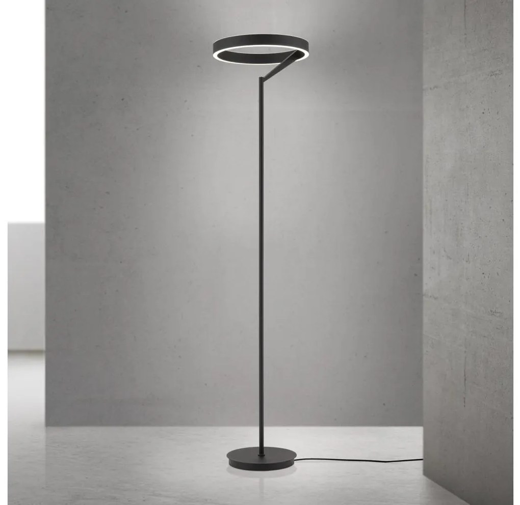 Orion - LED fényerőszabályozható állólámpa KOLK LED/40W/230V 2700/4000K fekete