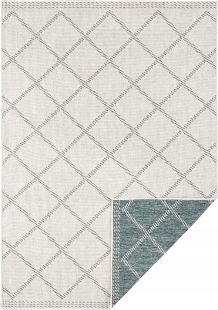 Zöld szőnyeg teraszra, Corsica 120x170 cm