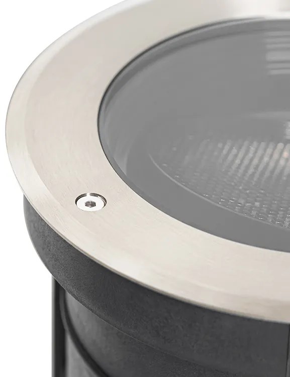 6 db-os talajszpot készlet acél AR111 állítható IP65 - Delux Honey