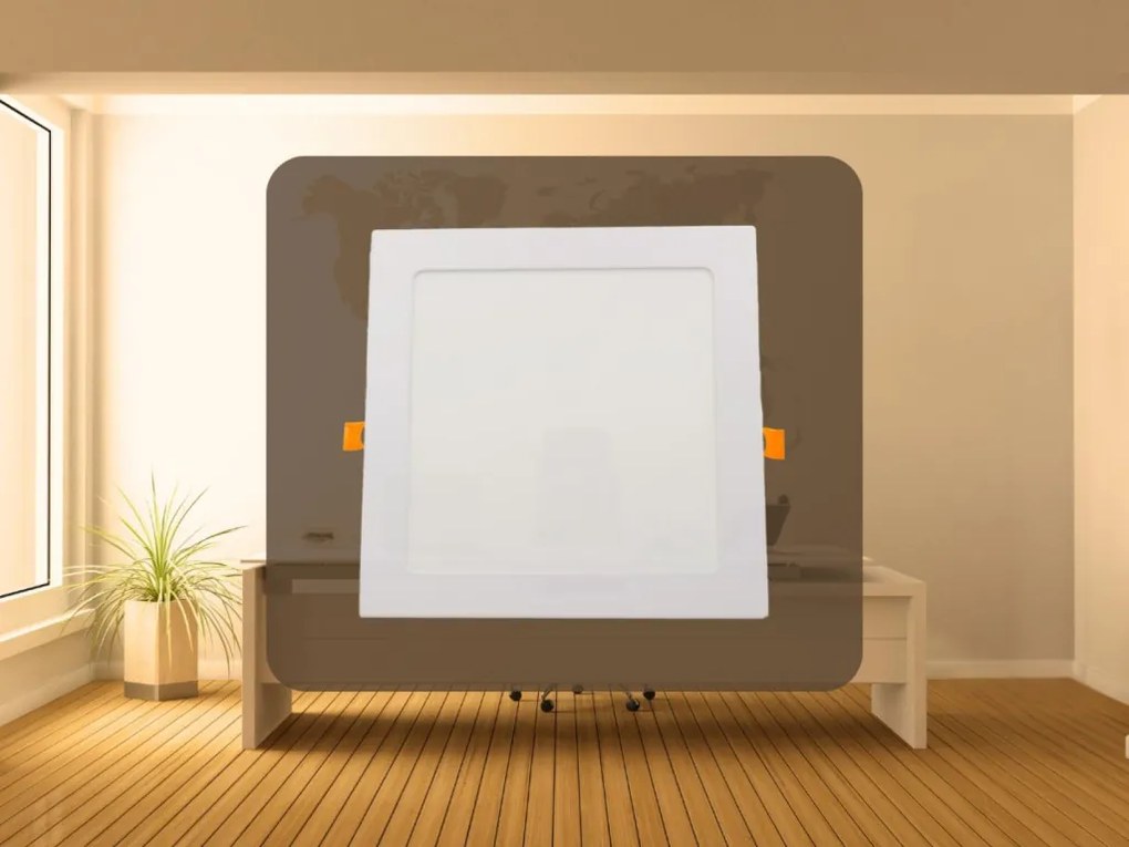 LED panel 18W / PS / SMD / 2800K / WH - LPL214